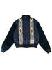 Kapital Smooth Jersey Kochi & Zephyr Track Jacket - Navy - Thumbnail 1