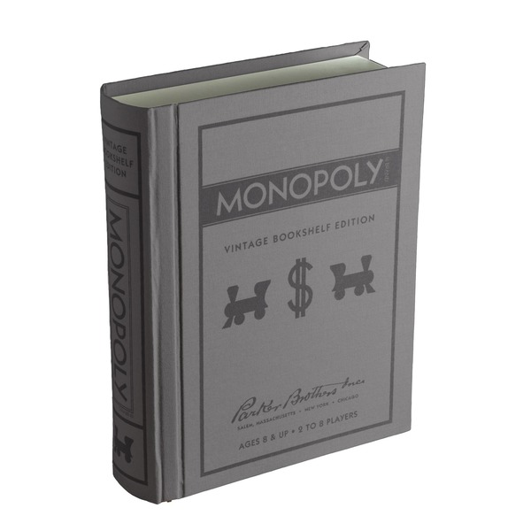 WS GAME COMPANY Monopoly Vintage Bookshelf Edition