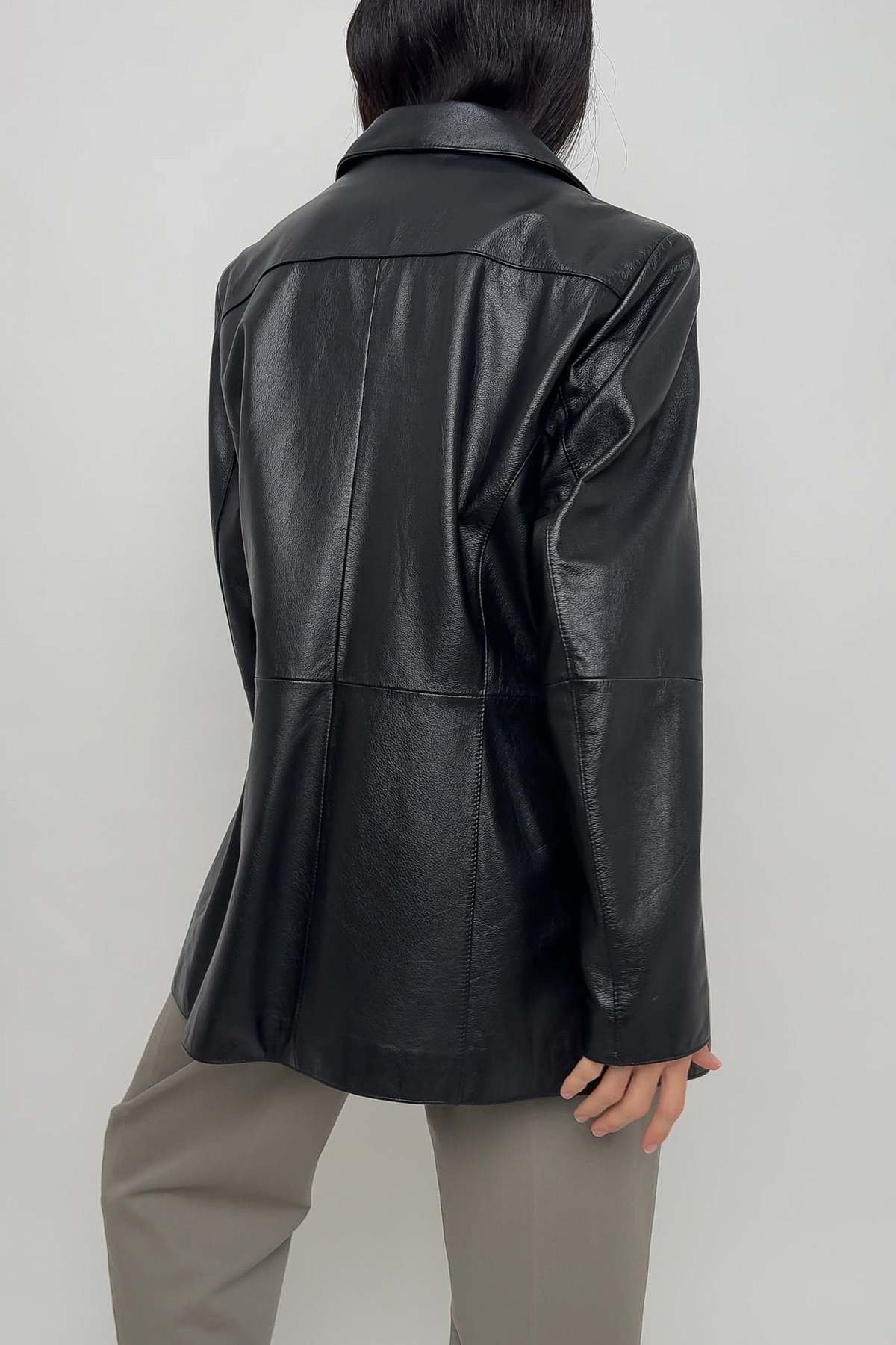 ジャケット・アウター 90s zipup leather jacket Vintage Leather Jacket for Men | Men's Y2K 90s Zip up Jacket