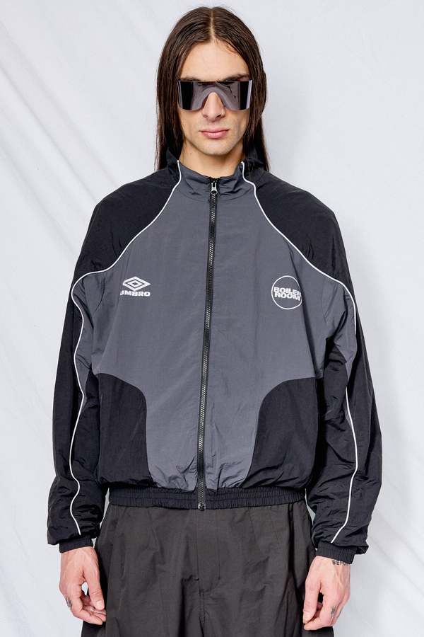 Boiler Room Umbro Shell Track Top - Black | Garmentory