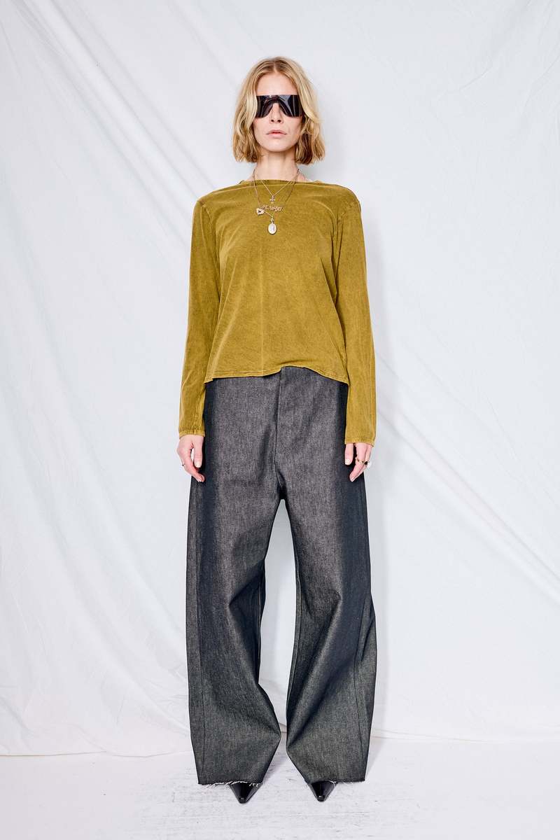 Gabriela Coll Garments Organic Cotton Long Sleeve T-Shirt