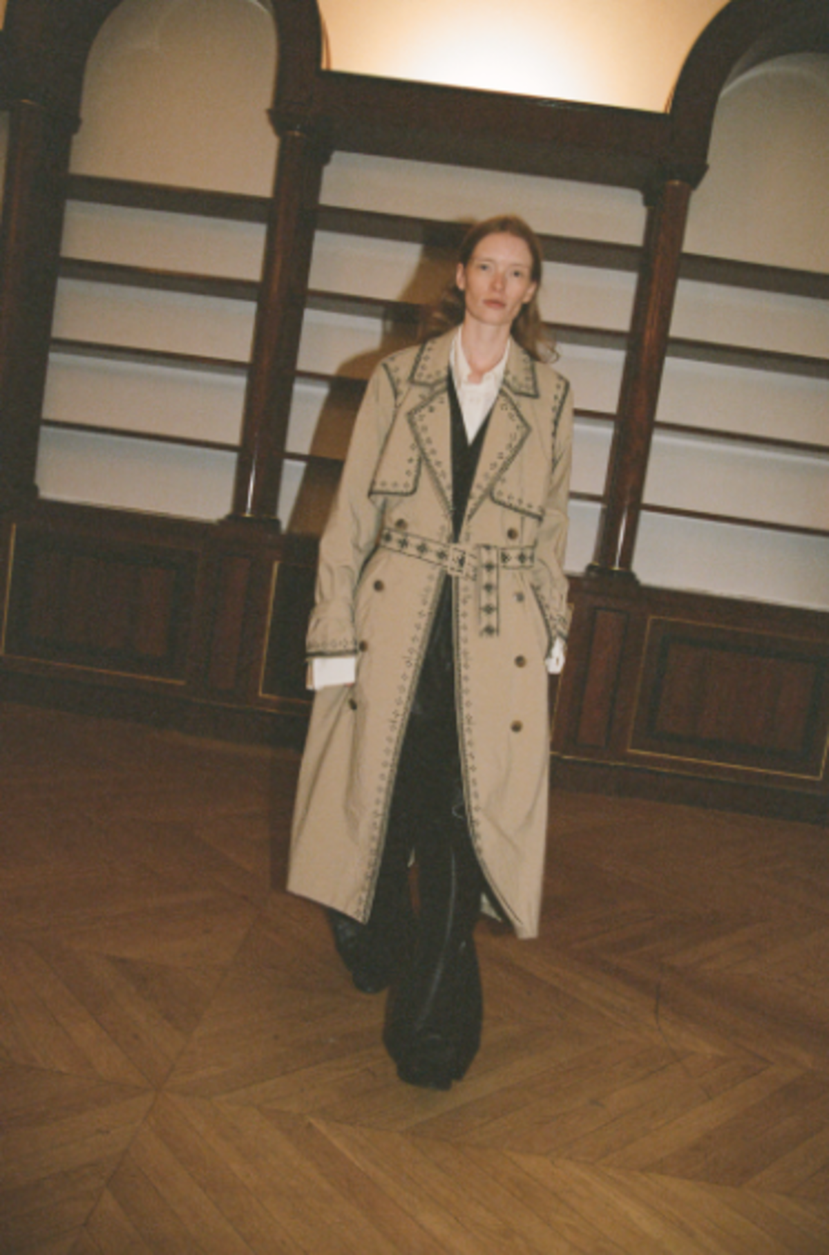 C*n様 Sea new yorkシーニューヨーク　トレンチコート Sea NY Mille Embroidery Trench Coat - Shade Khaki | Garmentory