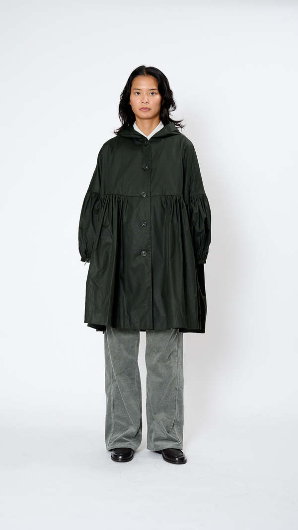 Casey Casey Camelia Parka - Dark Khaki | Garmentory