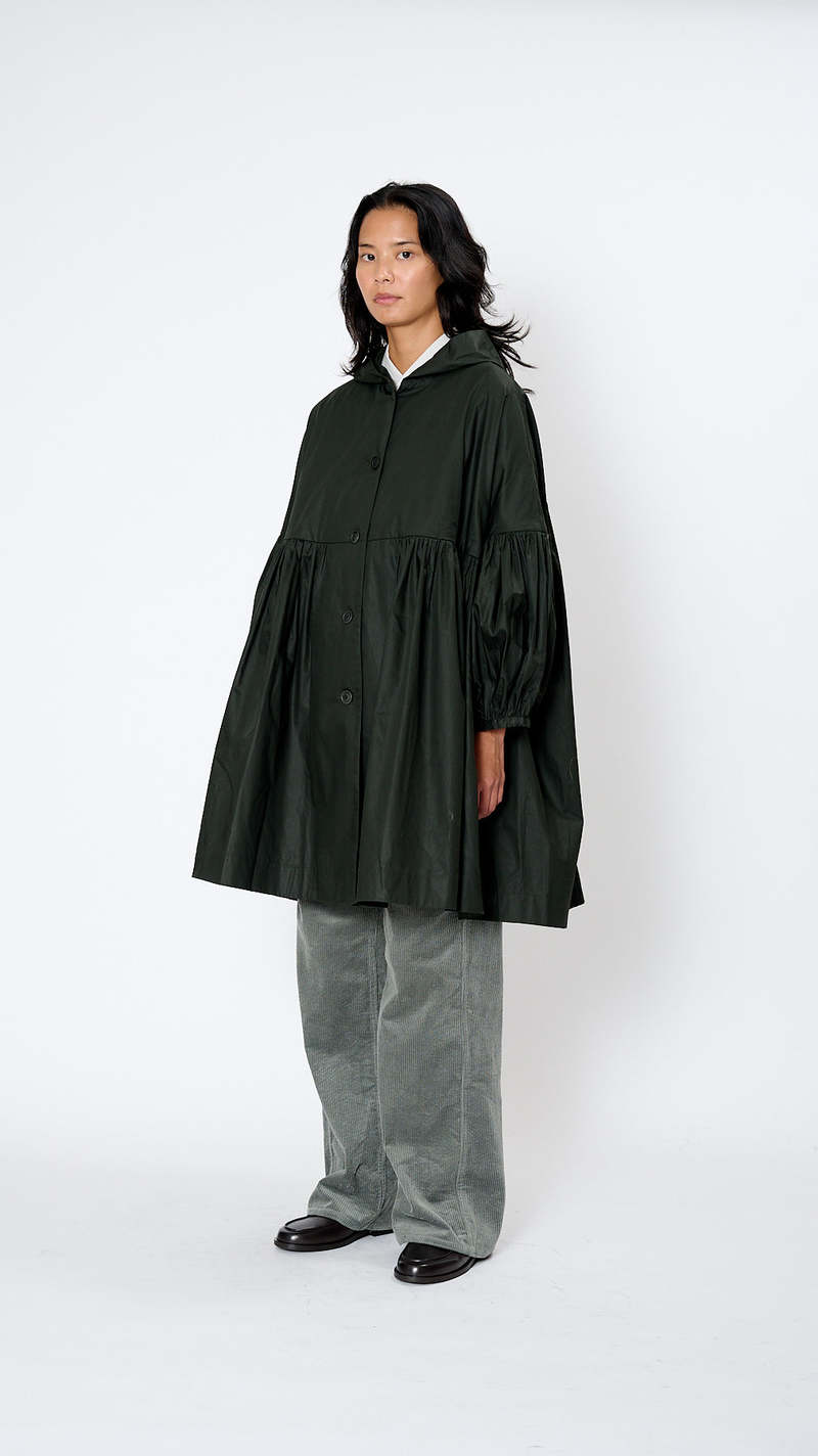 Casey Casey Camelia Parka - Dark Khaki | Garmentory