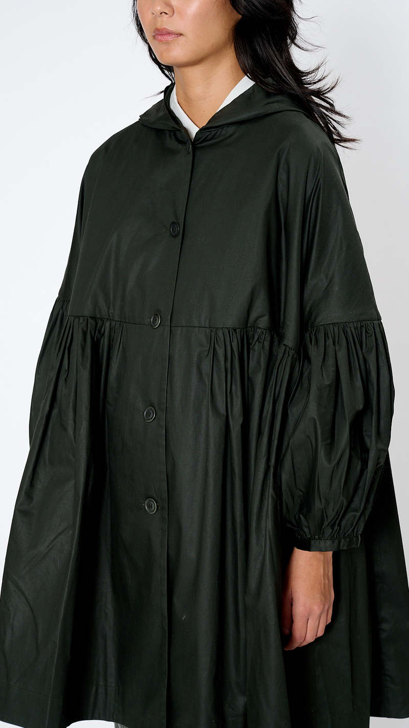 Casey Casey Camelia Parka - Dark Khaki | Garmentory