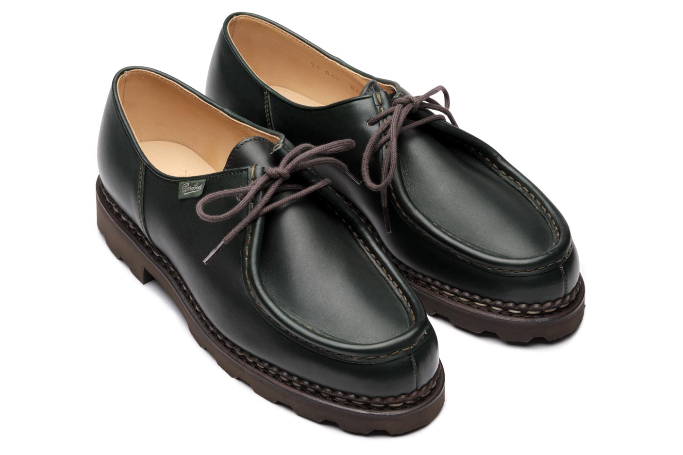 靴 Paraboot / MICHAEL / MARRON / 42.5 Paraboot Michael Marche II - Lisse Marron – Circle of