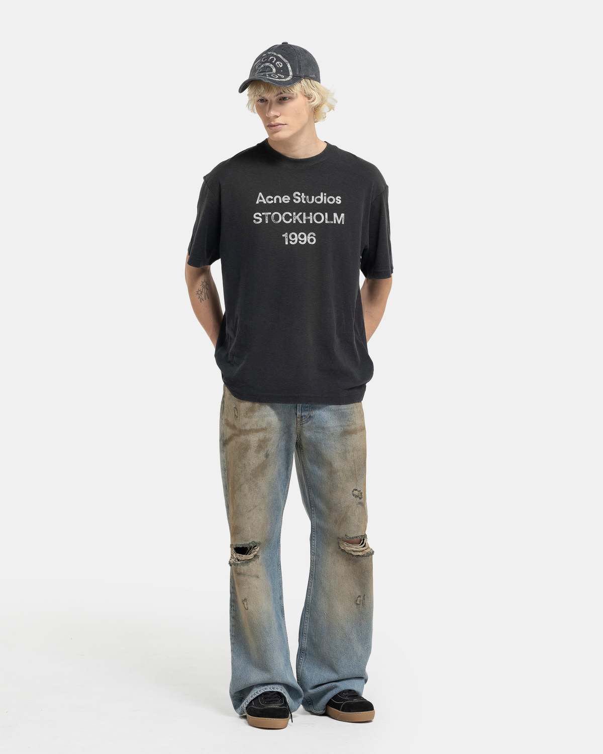 Acne Studios 2021M Penicillin Jeans - Mid Blue | Garmentory