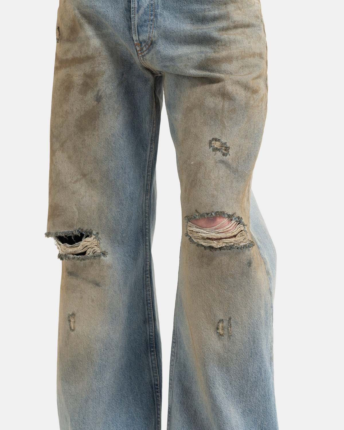 Acne Studios 2021M Penicillin Jeans - Mid Blue | Garmentory