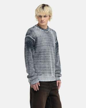 Acne Studios Crew Neck Jumper - Black/White | Garmentory