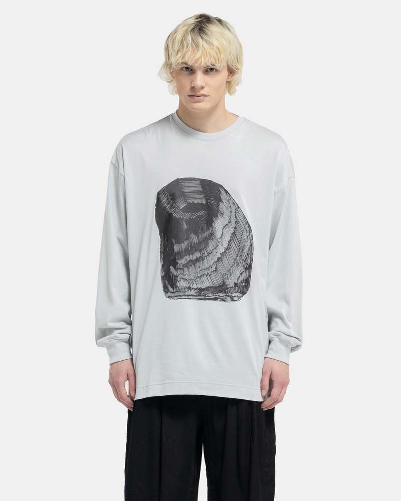 HOMME PLISSE ISSEY MIYAKE RB T-Shirt - Pale Grey | Garmentory