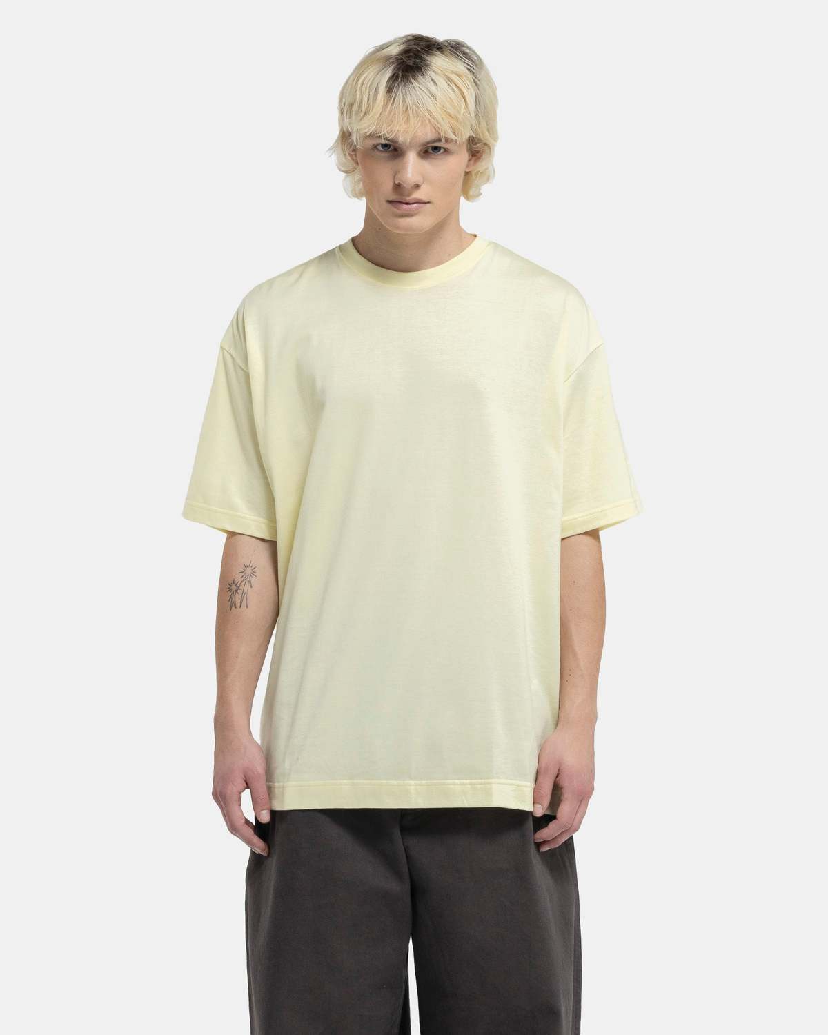 HOMME PLISSE ISSEY MIYAKE RB T-Shirt - Pale Yellow | Garmentory