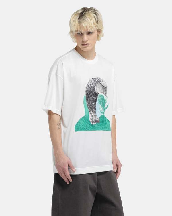 HOMME PLISSE ISSEY MIYAKE RB T-Shirt - White | Garmentory