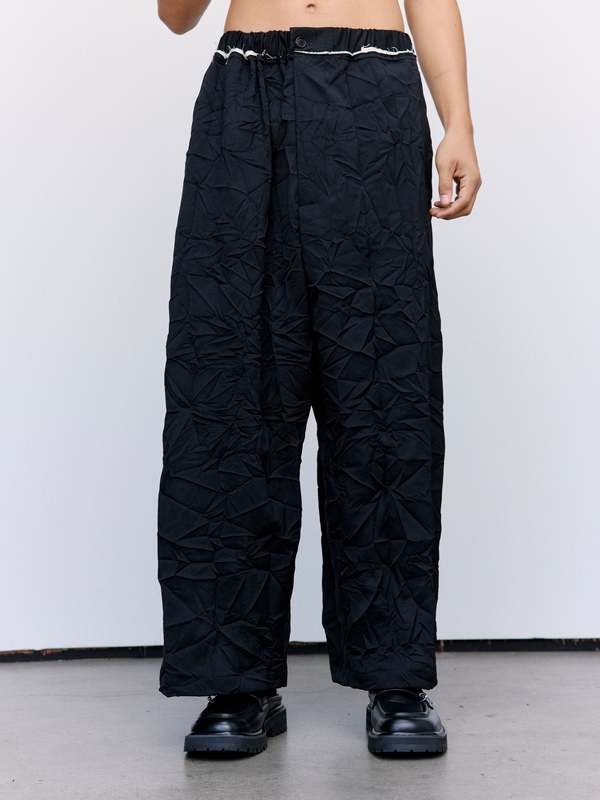 パンツ CAMIEL FORTGENS Worker pants wool M Wool Sweatpant Trouser – La Garçonne