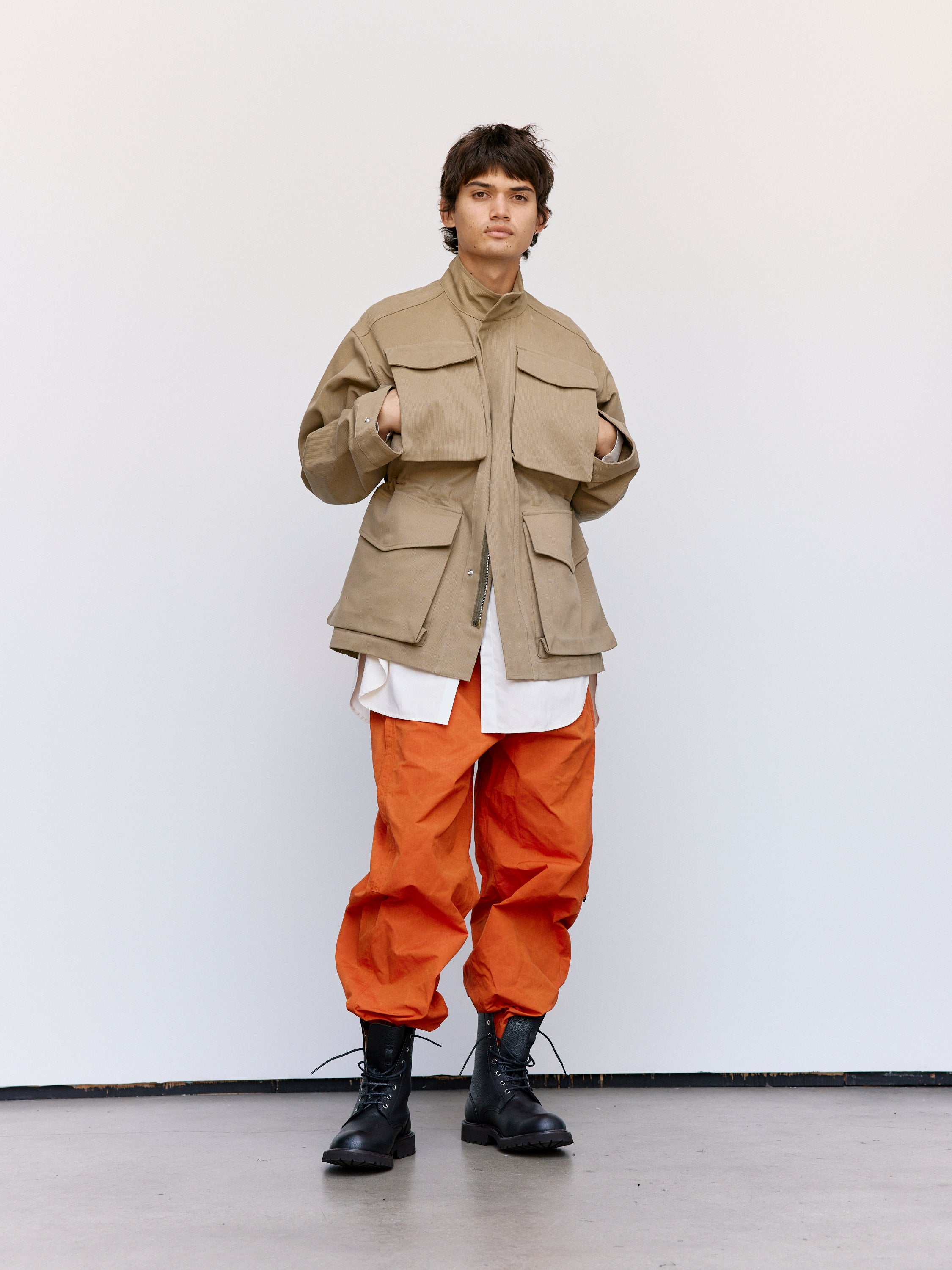 3MAN Cotton Field Jacket - Fawn | Garmentory