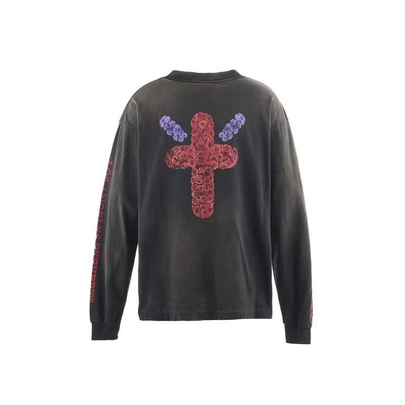 関税込【SAINT Mxxxxxx】Long-sleeved T-shirt SAINT Mxxxxxx MX6 Long Sleeve T-Shirt | RED | SVD USA