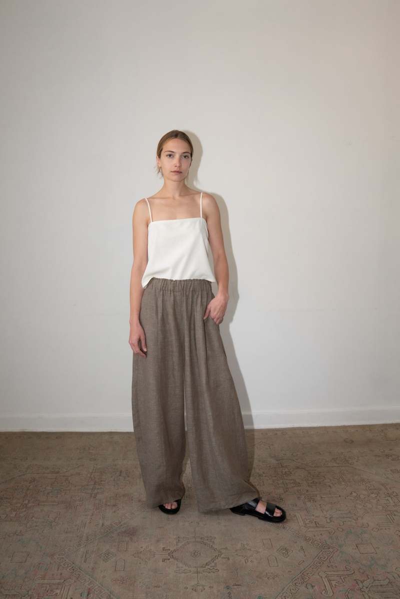 Zii Ropa Cea Slip Top - Natural