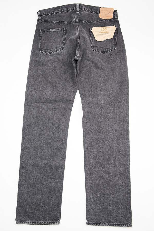 Orslow 105 90'S BLACK DENIM - STONE WASH