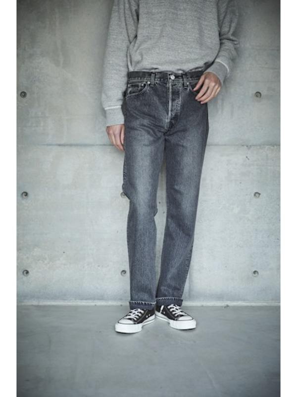Orslow 105 90'S BLACK DENIM - STONE WASH