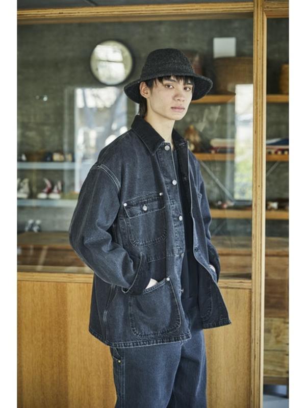 ジャケット・アウター orslow coverall denim loose fit OrSlow Loose Fit Coverall | One Wash | Canoe Club