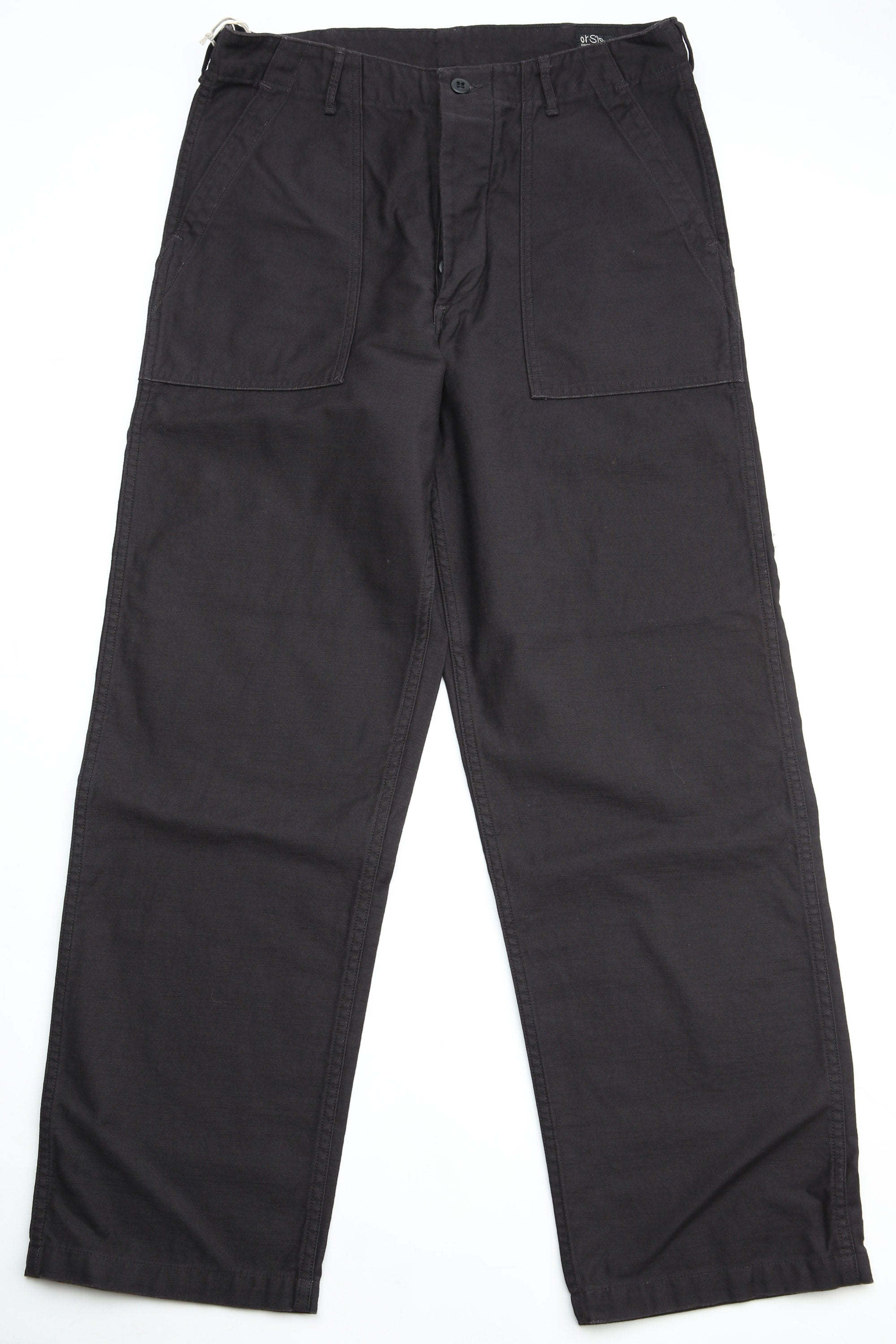 OrSlow Regular Fit US Army Fatigue Pants - Black | Garmentory