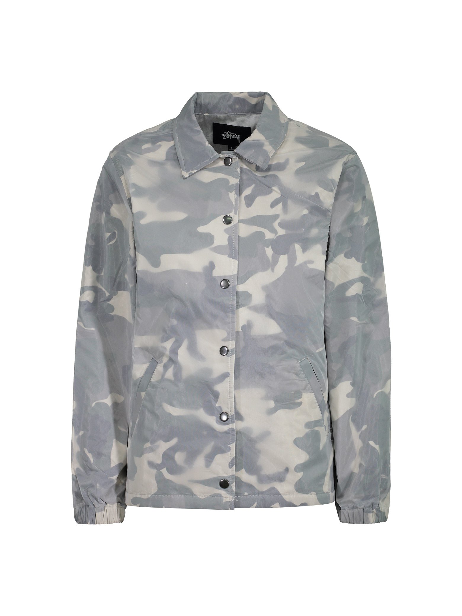 stussy translucent coach jacket