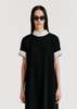 EENK Lace T-Shirt Dress - Black - Thumbnail 7