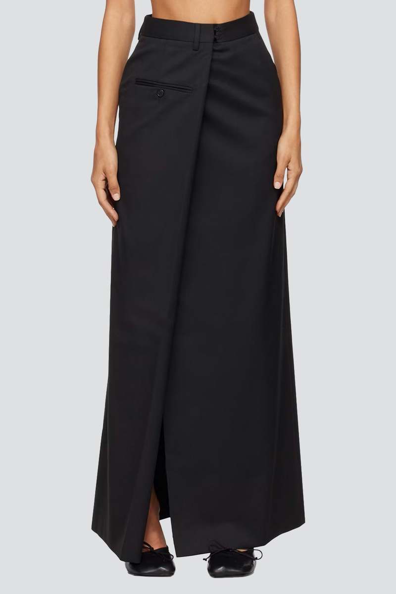 Maison Margiela Long Skirt - Black | Garmentory