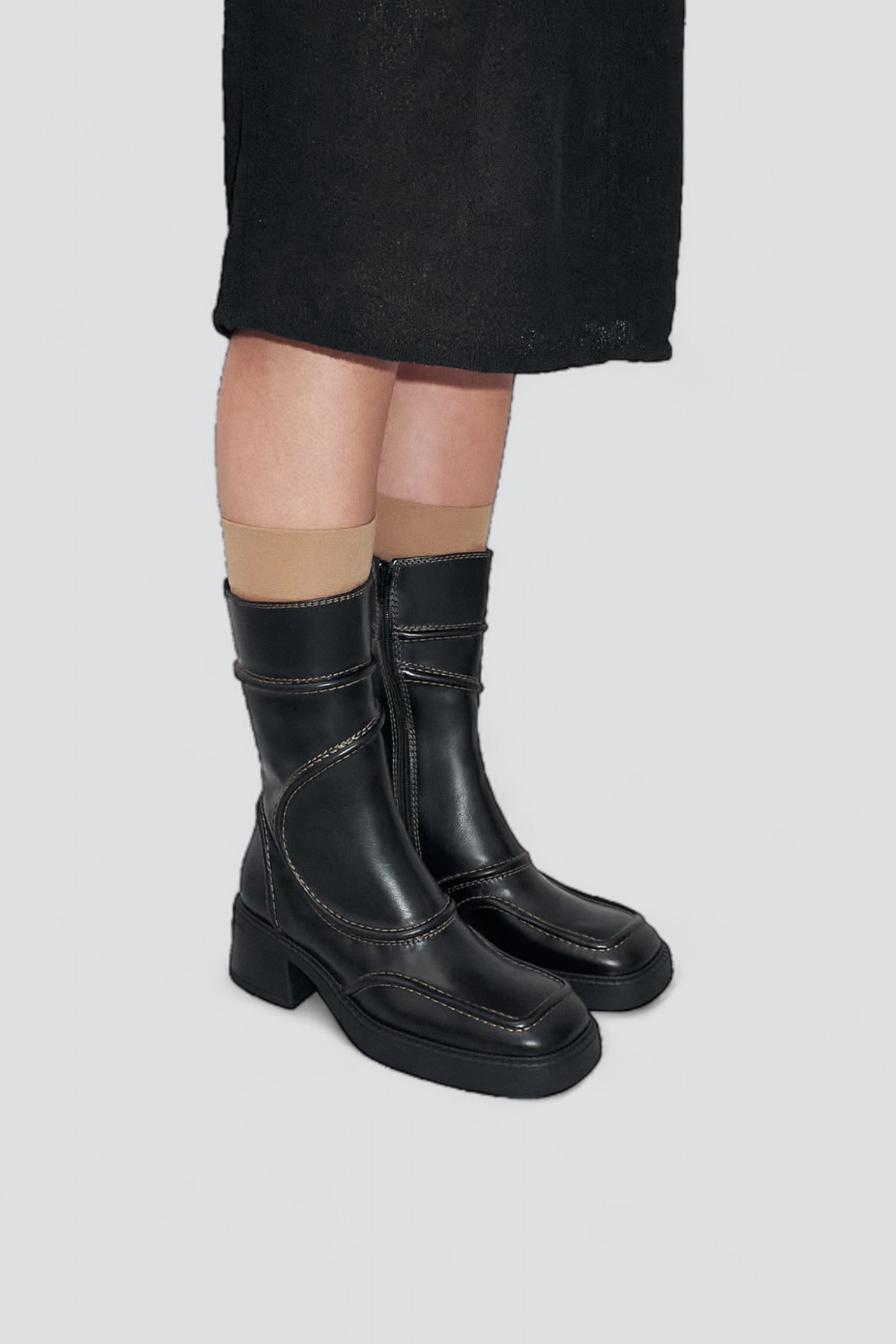 【関税込み】Miista ブラック Malene ブーツ Malene Black Ankle Boots | Miista