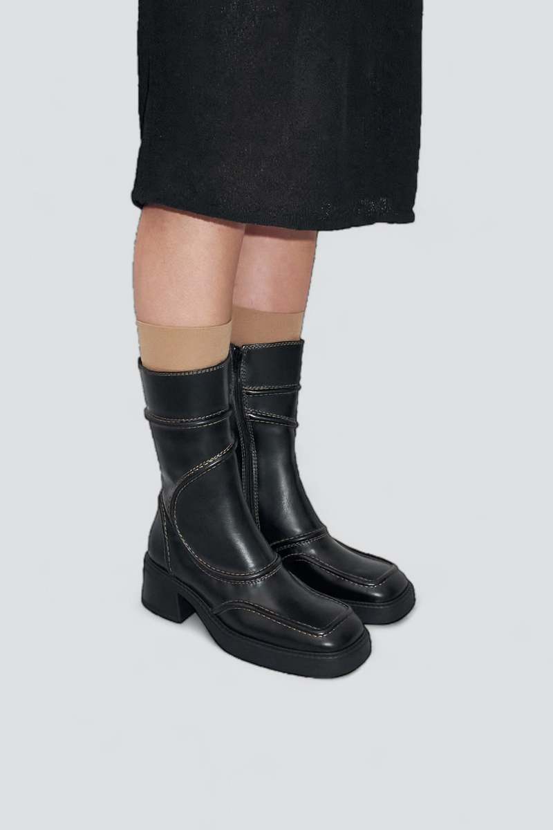 Miista Malene Boot - Black | Garmentory