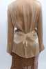 Priscavera Caramel Wrap Button Down - Cream - Thumbnail 13