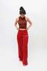 Priscavera Crimson Rainwear Pant - Red - Thumbnail 3