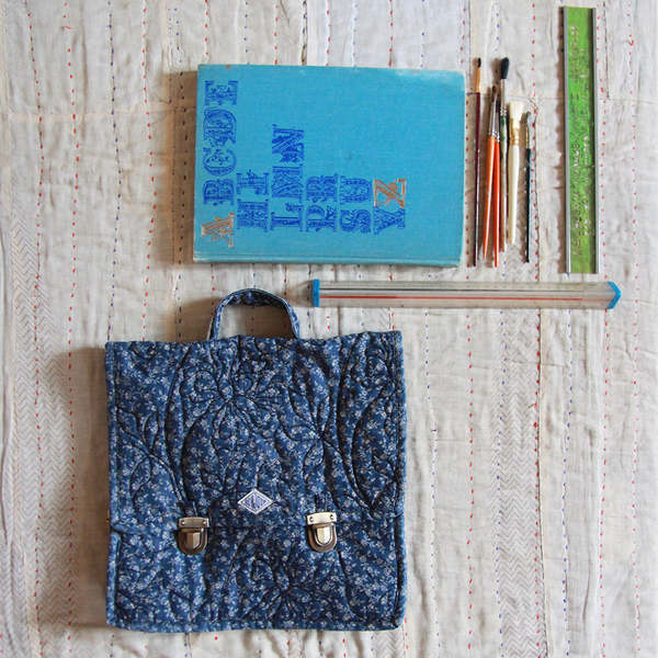 【Bonjour diary】Quilted school bag Quilted Schoolbag | Garmentory