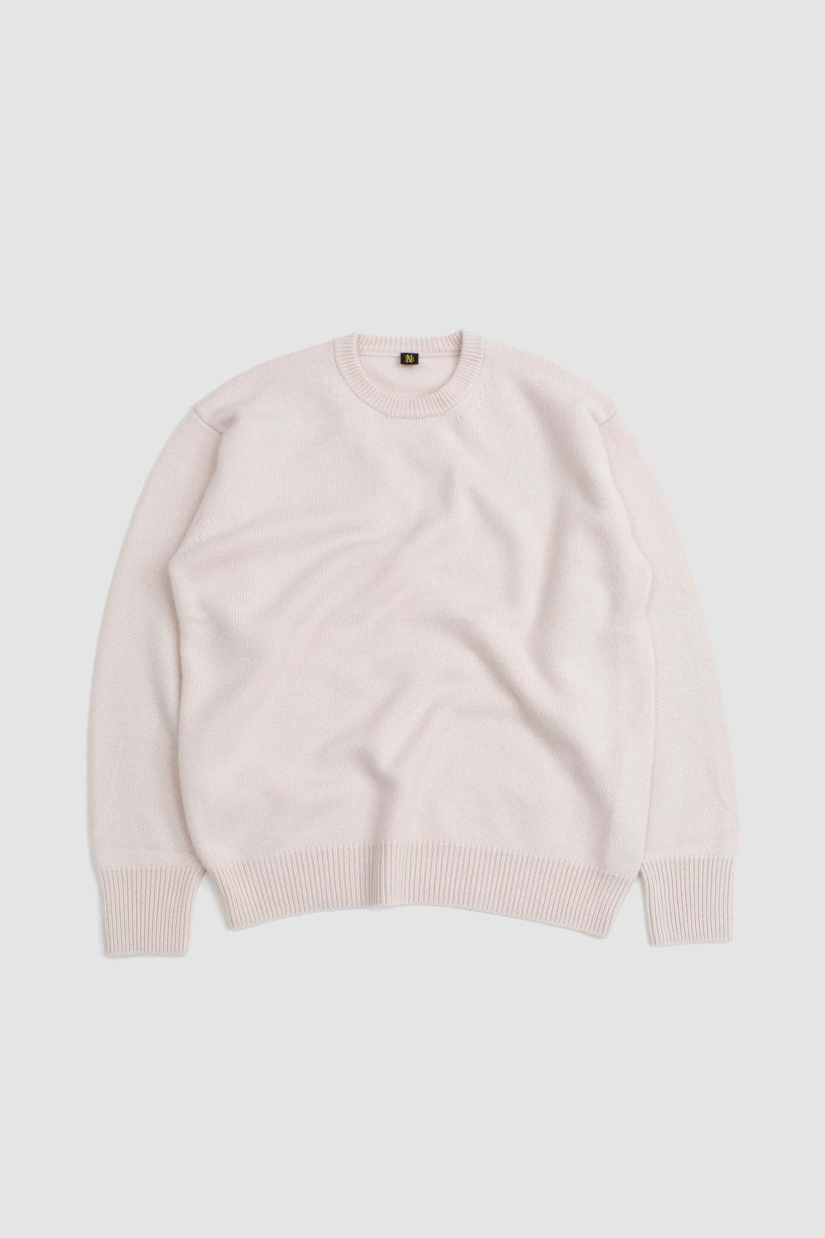 Batoner 10 Gram Cash Crew Neck - Ivory | Garmentory