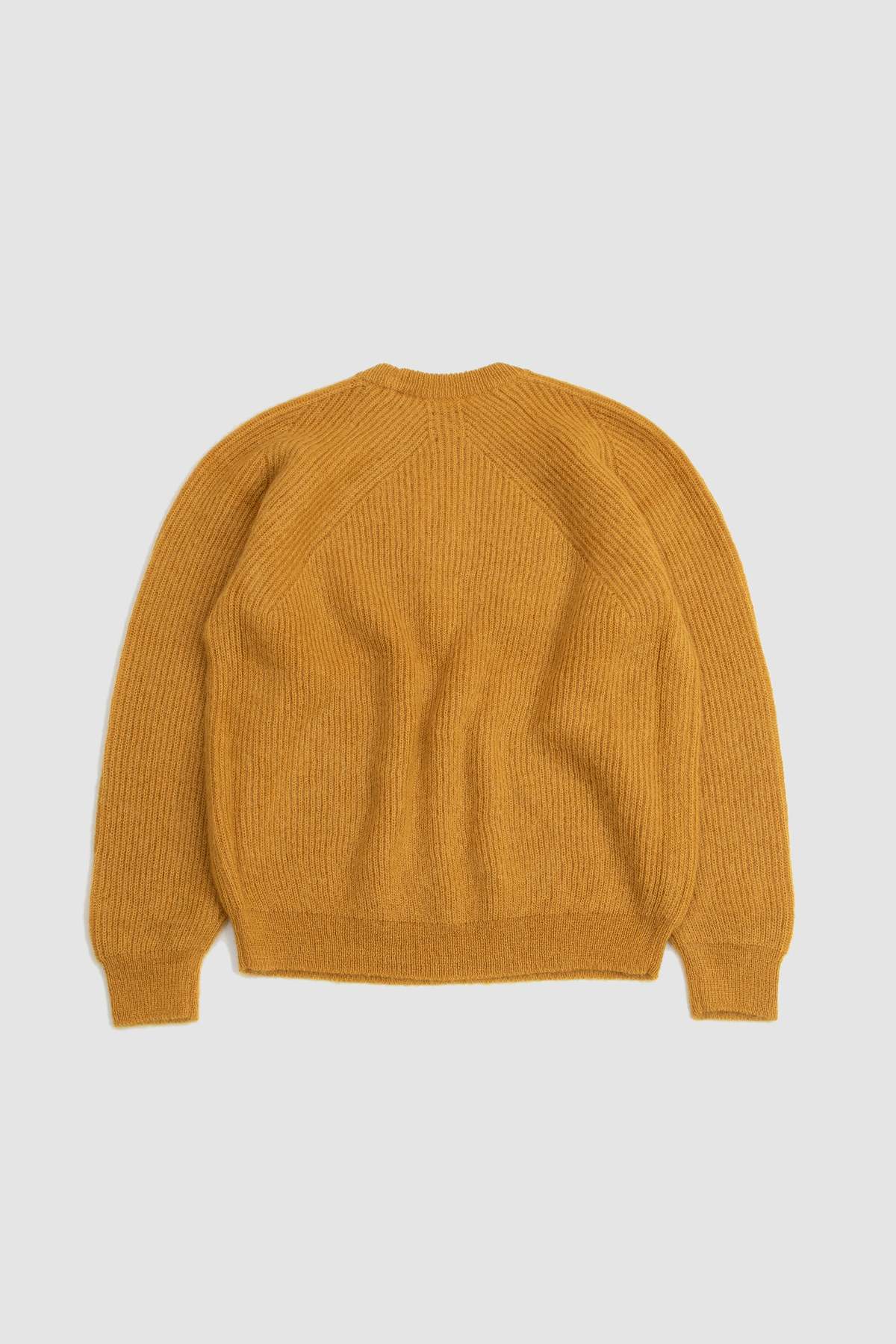 Batoner Pure Mohair Signature Crew Neck - Yellow | Garmentory