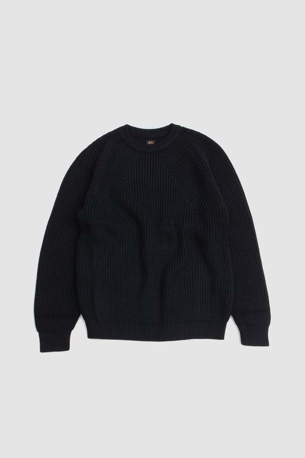 Batoner Signature Crew Neck - Black | Garmentory