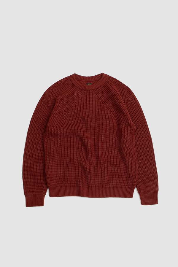 Batoner Signature Crew Neck - Brick | Garmentory