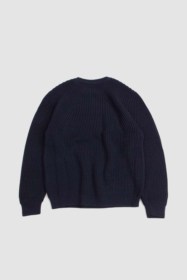 トップス BATONER - SIGNATURE CREW NECK NAVY Batoner Signature Crew Neck - Navy | Garmentory