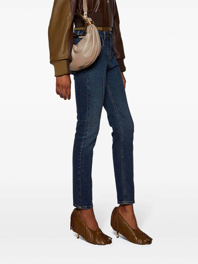 Chlo Mona Pump - Dark Khaki