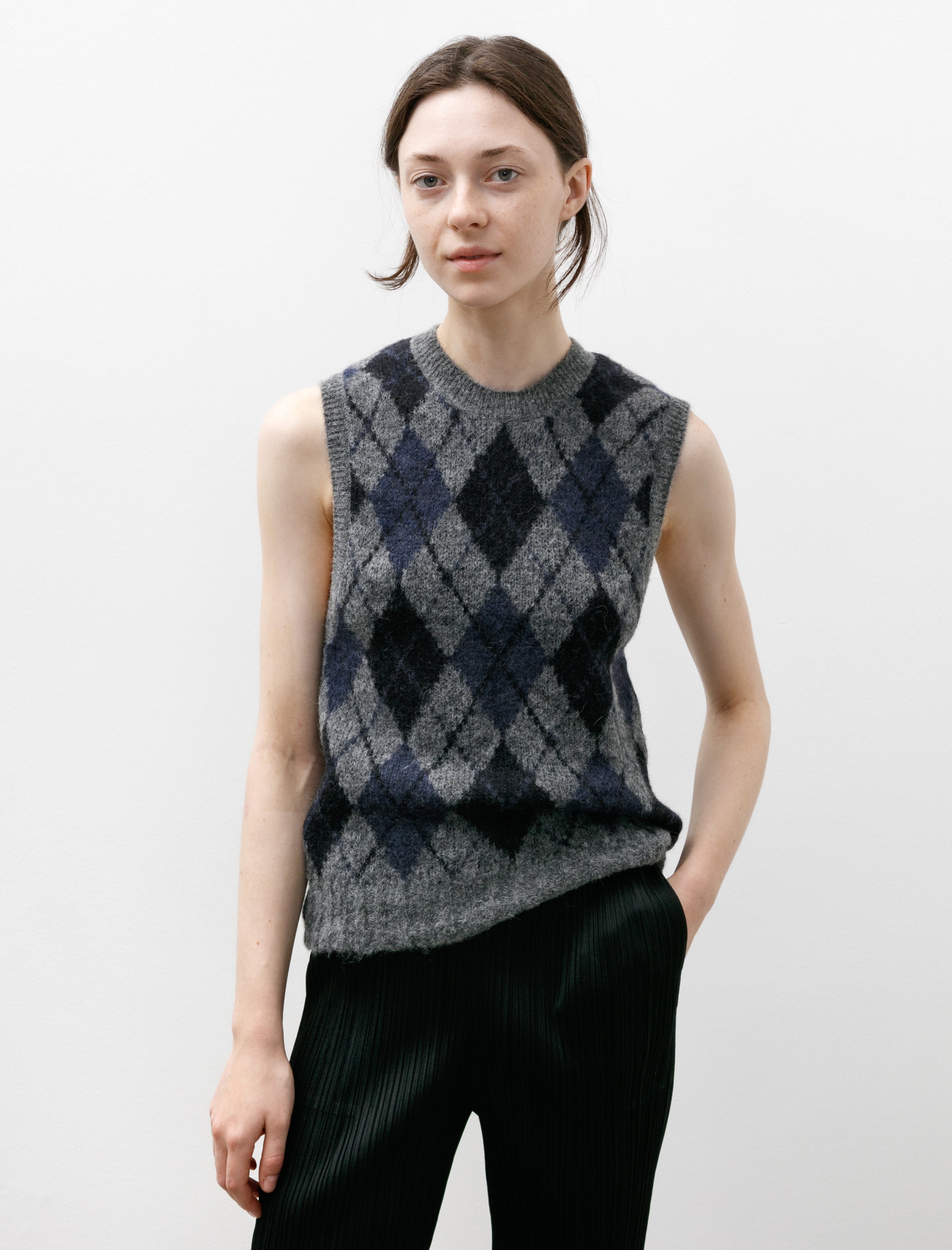 Our Legacy Soft Duke Argyle Formal Vest | Garmentory