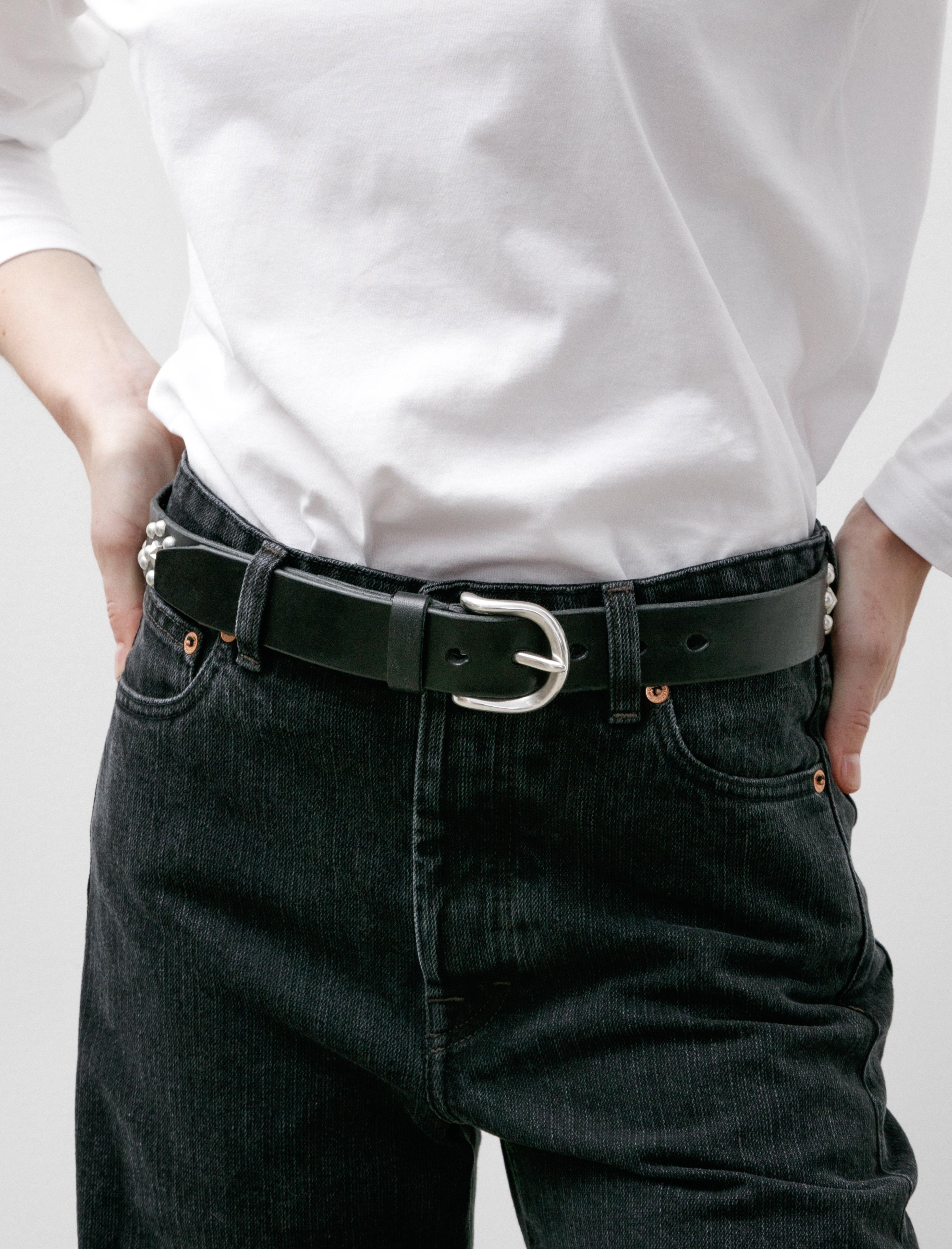 Our Legacy Star Fall Belt - Black Bridle | Garmentory