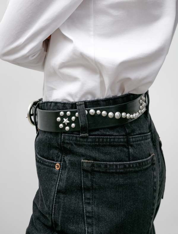 Our Legacy Star Fall Belt - Black Bridle | Garmentory