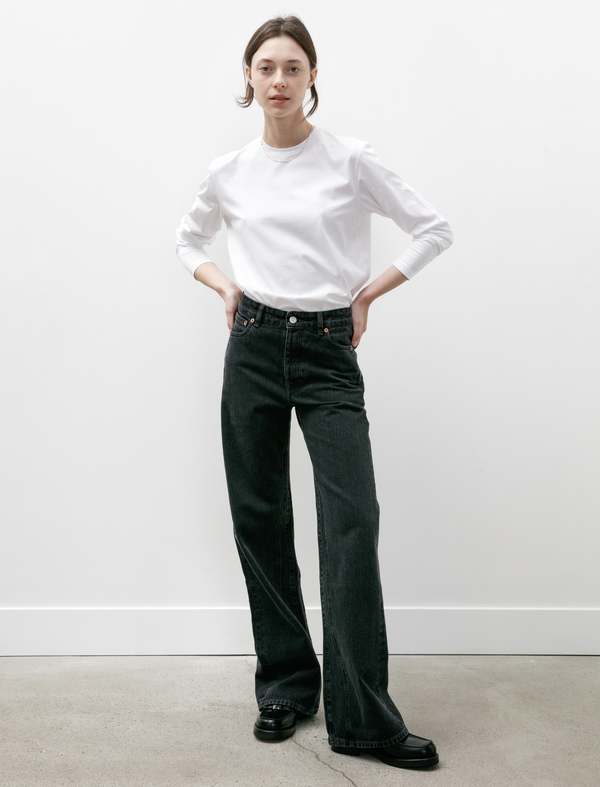 Our Legacy Treble Cut Real Black Chain Twill jeans - Black