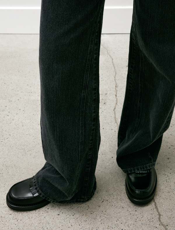 Our Legacy Treble Cut Real Black Chain Twill jeans - Black