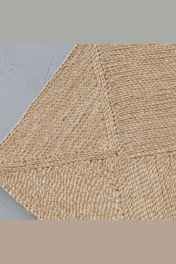 Will & Atlas Carre Jute Medium Rug
