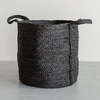 Will & Atlas Round Jute Laundry Basket - Thumbnail 4
