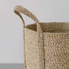 Will & Atlas Round Jute Laundry Basket - Thumbnail 5