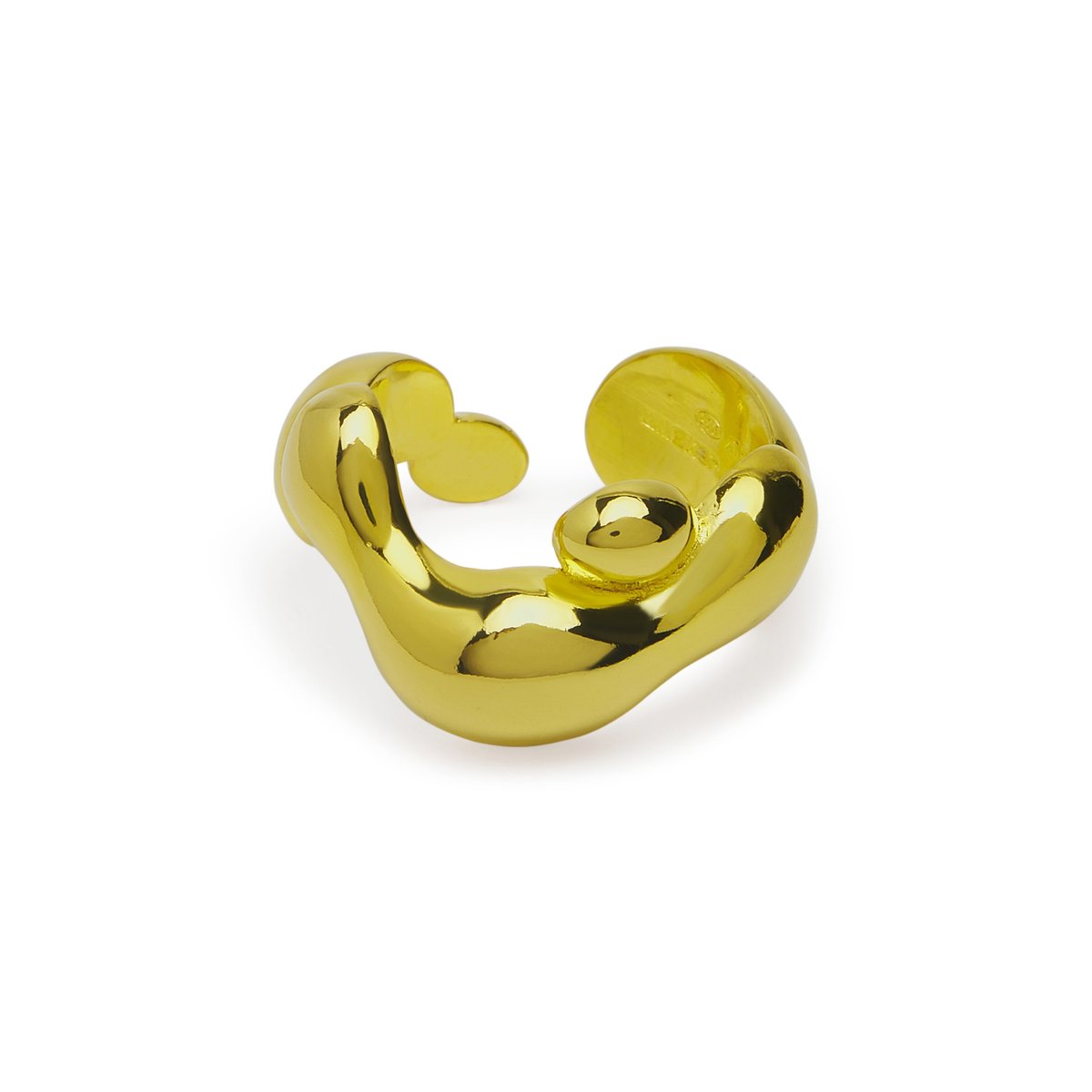 Hannah Jewett Puffy Ring - Gold - Image 1 of 2