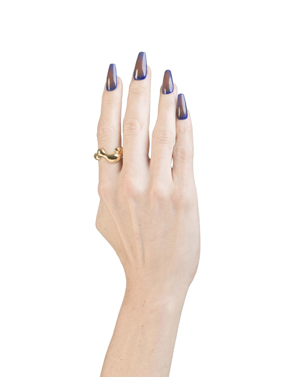 Hannah Jewett Puffy Ring - Gold - Image 2 of 2