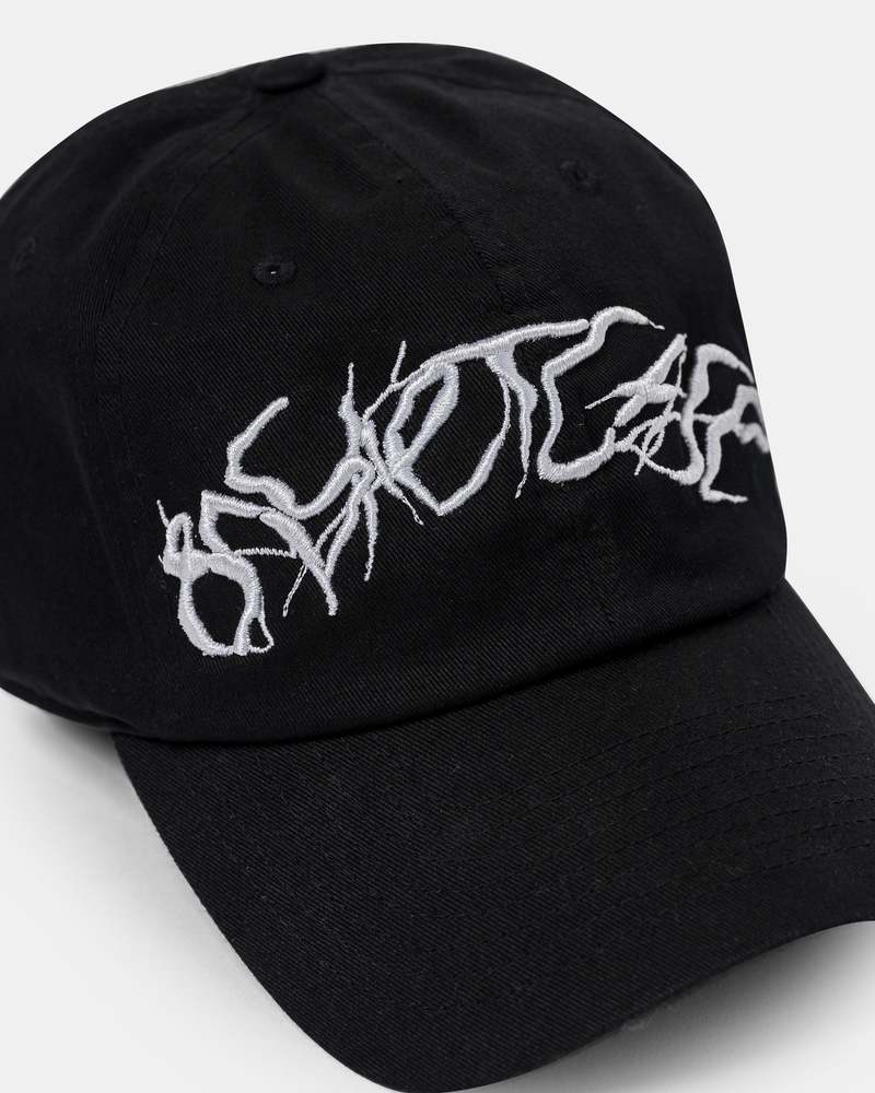 帽子 BASKETCASE CYBER CREEPER CAP 2024AW Basketcase Cyber Creeper Hat - Black | Garmentory