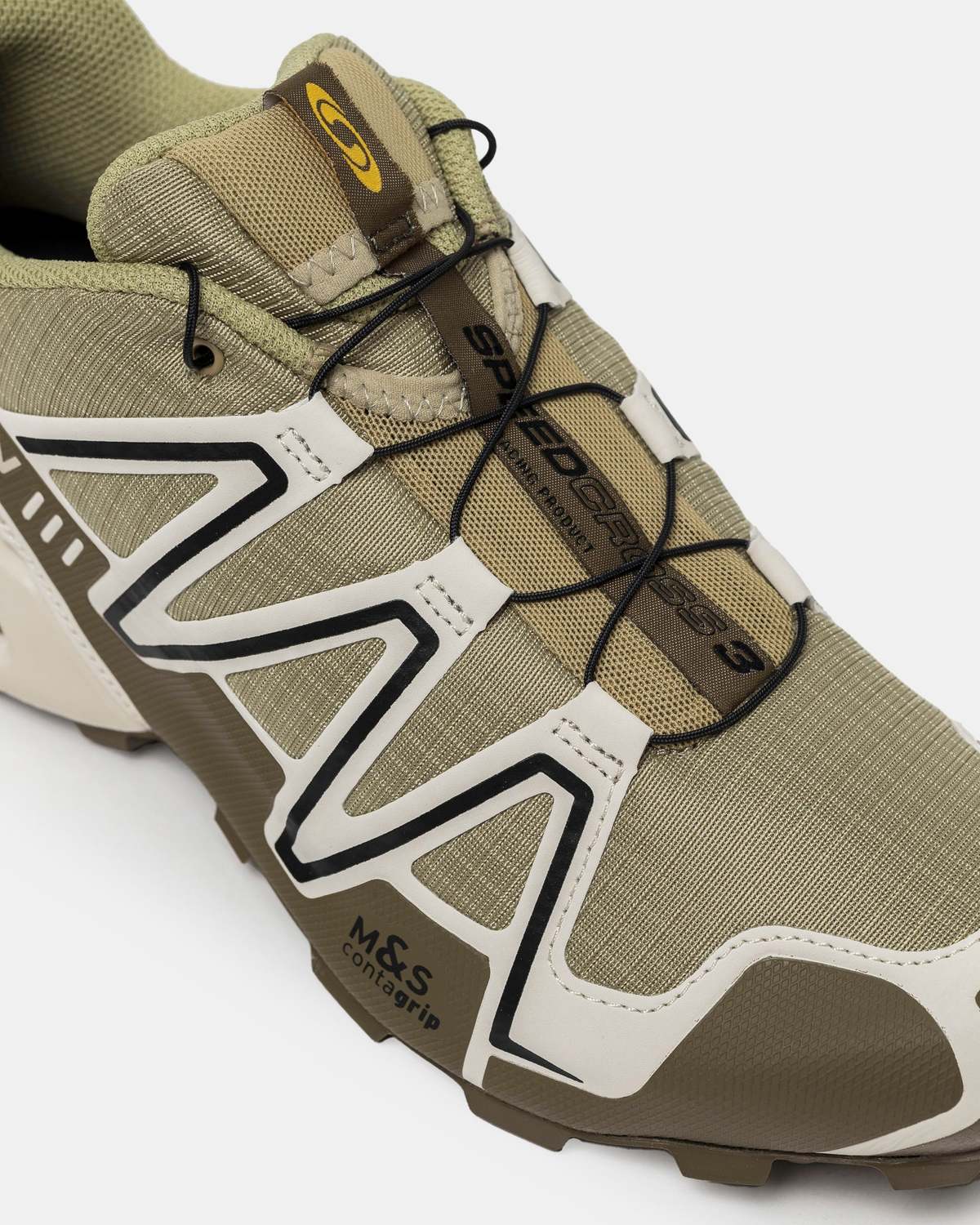 【Salomon】Speedcross 3 Military Olive Sponge 22-29 Salomon - Speedcross 3 Sneakers in Milito, Sponge, Almilk – Stoy